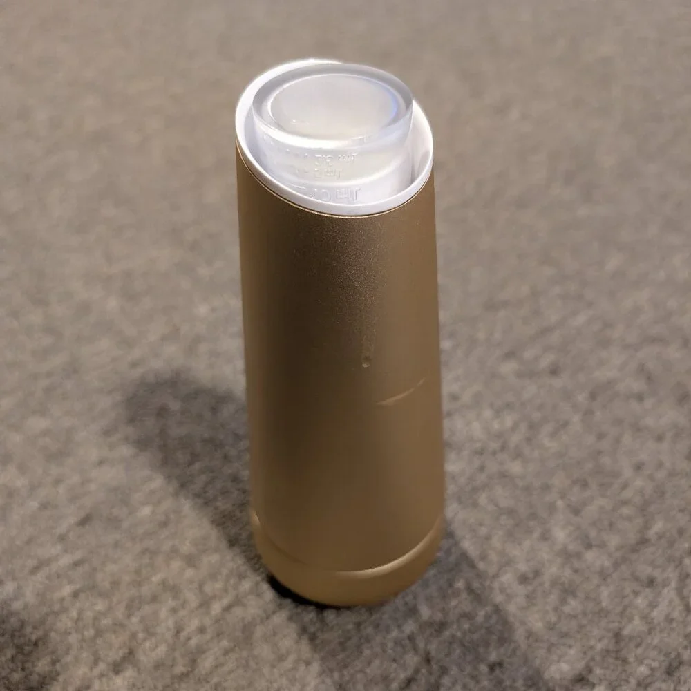 Quip Mouthwash Kit‎ Copper Rose Gold Metal Refillable Dispenser Cup
